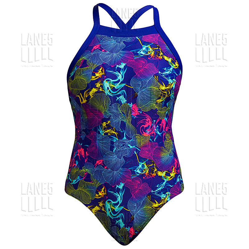 FUNKITA Oyster Saucy Sky Hi Купальник для бассейна