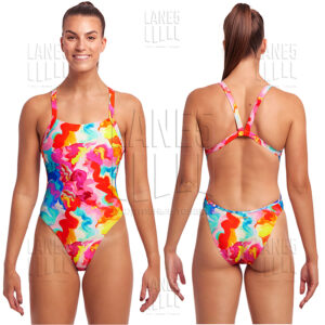FUNKITA Messy Monet Brace Free Купальник спортивный