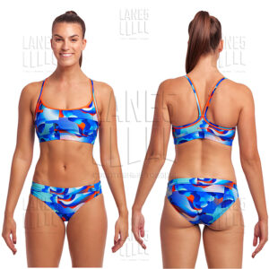 FUNKITA Battle Blue Sports Купальник спортивный