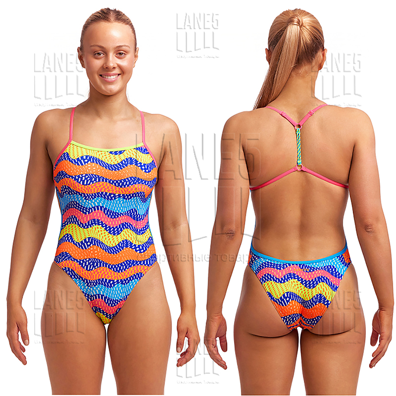 FUNKITA Rocky Wave Twisted Купальник спортивный