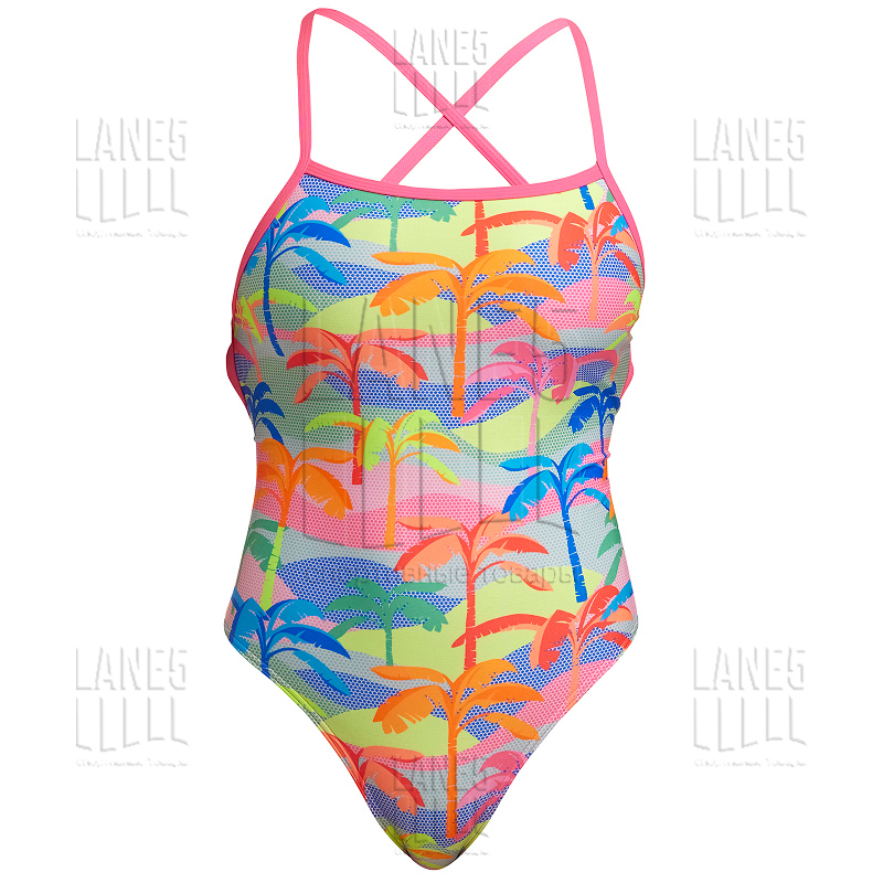 FUNKITA Poca Palm Strapped Купальник для бассейна