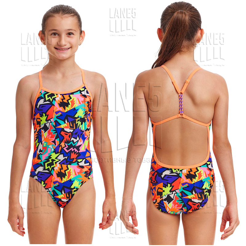 FUNKITA Saw Tooth Twisted Купальник для бассейна