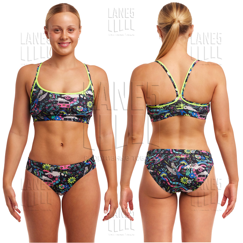 FUNKITA Hippy Dippy Sports Купальник спортивный