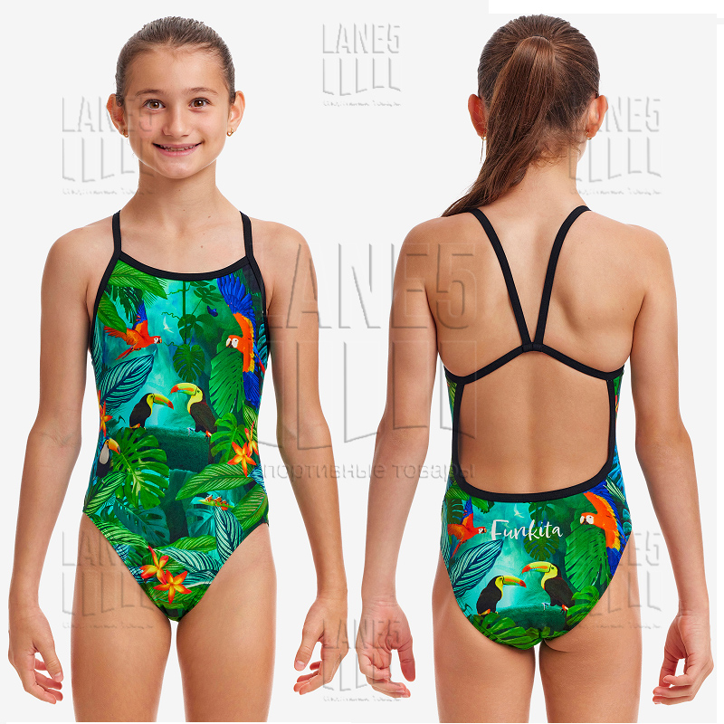 FUNKITA Lost Forest Купальник для бассейна детский