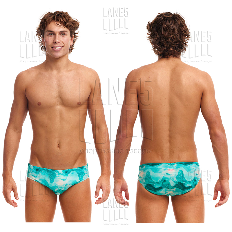 FUNKY TRUNKS Teal Wave Плавки спортивные