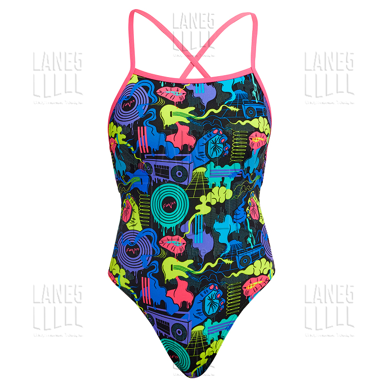 FUNKITA Poppy Long Strapped Купальник для бассейна